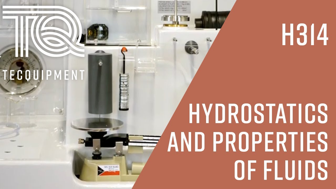Comprehensive Guide to Hydrostatic & Properties of Fluids Apparatus | TecQuipment Demonstration