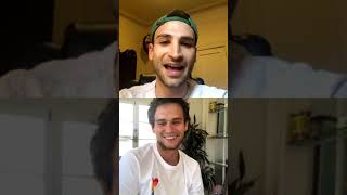 Brandon Flynn 050720 instagram live @bwayfromhome