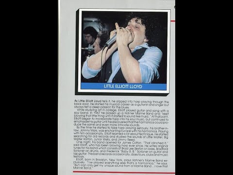 Little Elliott Lloyd 1983 radio interview with Steve Diamond on WRNP