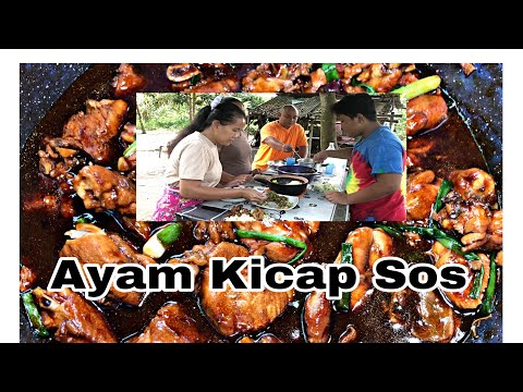 Ayam Kicap Sos Style Chef Borneo,Masakan Kegemaran Anak,Sedap Tidak Terkata.
