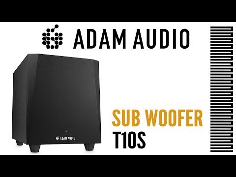 Stiprintuvas Adam Audio Adam T10S Juodas Passive subwoofer 130 W video