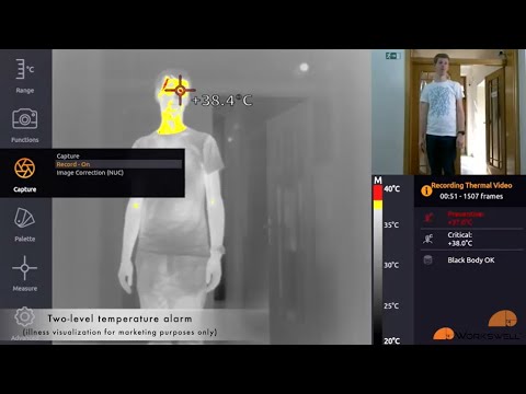 Workswell & CVUT - Together against CORONAVIRUS (thermal camera for fever scan)