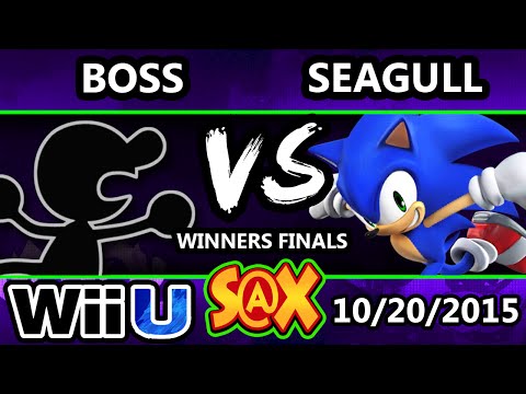 S@X 120 - Boss (Luigi, G&W) Vs. Seagull (Sonic) SSB4 Winners Finals - Smash Wii U - Smash 4
