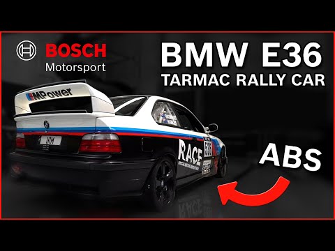 Installing Bosch Motorsport ABS into a BMW E36 Tarmac Rally Car