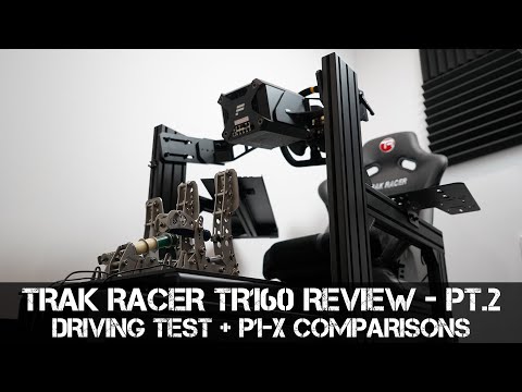 REVIEW PART 2 - Trak Racer TR160 Cockpit - Simlab P1-X Comparisons + Driving Tests