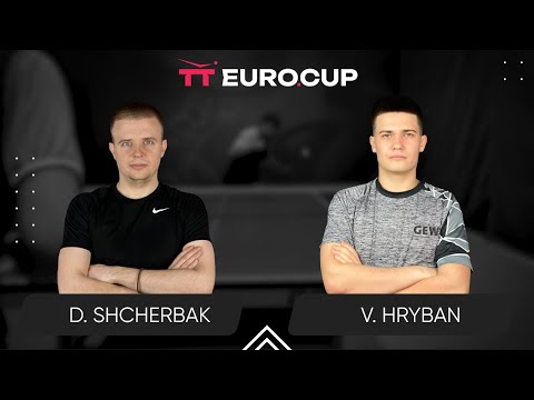 12:30 Denys Shcherbak - Vadym Hryban 31.03.2025 TT Euro.Cup Ukraine Elite Table 3