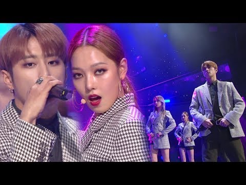 "MOURNFUL" KARD - You In Me @ popular song Inkigayo 20171210