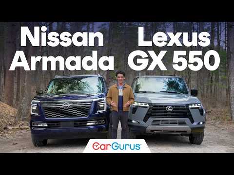 2025 Nissan Armada vs 2025 Lexus GX 550