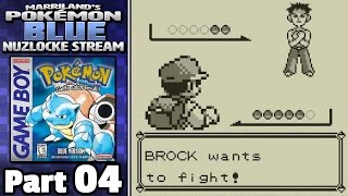 Pokémon Blue Nuzlocke, Part 04: Shirtless Brock! (STREAM ARCHIVE)