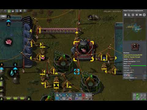 The relaxing sounds of Factorio Angel's Mod...