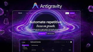 Build Animated Websites in MINUTES - Antigravity + Gemini 3.1 + Nanobanna 2