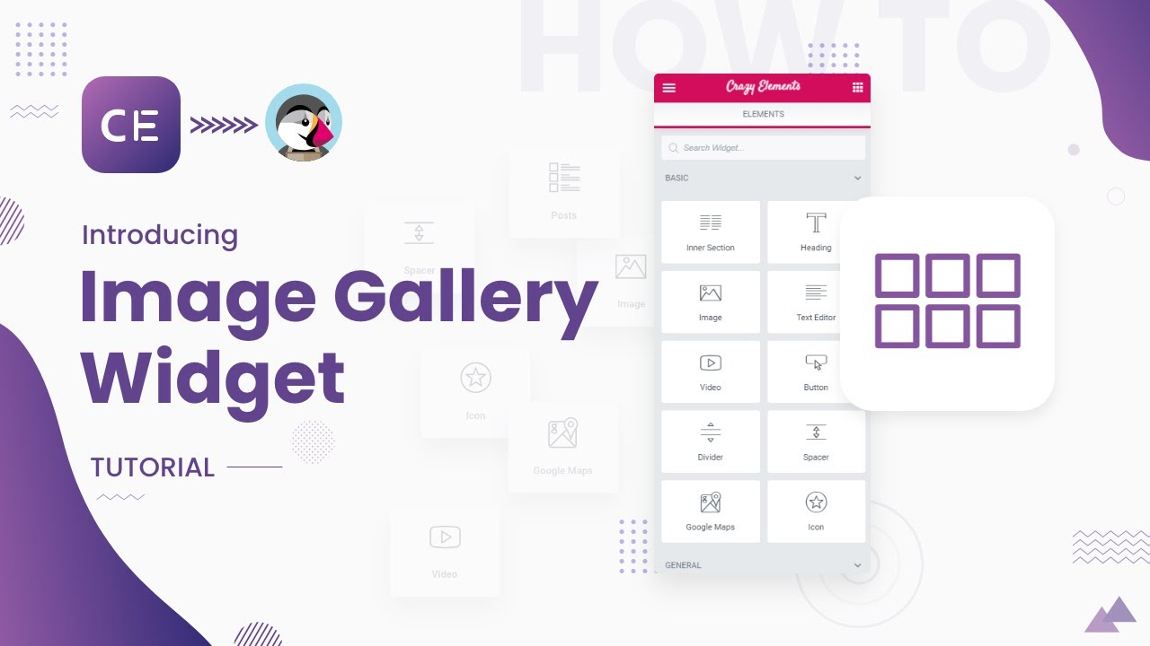 How to Use Image Gallery Widget Using Crazy Elements | PS 1.7 | Prestashop Page Builder Tutorial