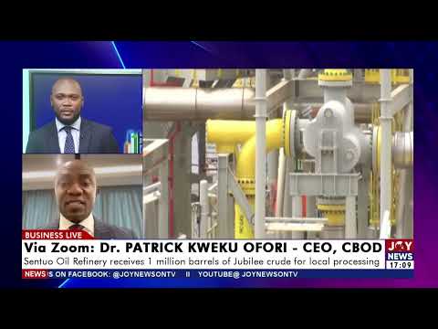 Crude Oil Production: Oil Refinery receives 1 million barrels of Jubilee for local  processing