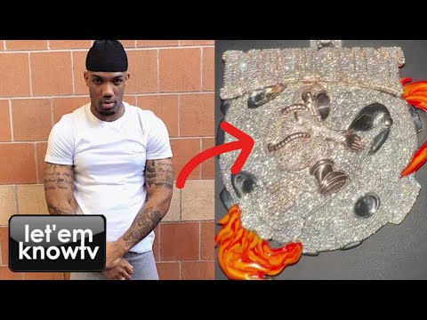 Rapper Real Ryte Sport Just Got His 2nd Diamond Chain While Behind Bar👀