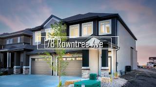 82 Rowntree Ave - Randall Homes show home in Bridgewater Trails