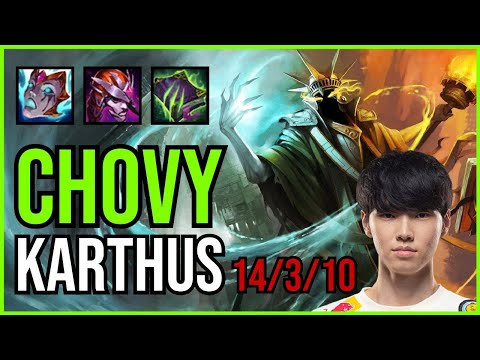 CHOVY - KARTHUS vs CANYON - GRAVES Jungle - KR Challenger - Patch 11.4