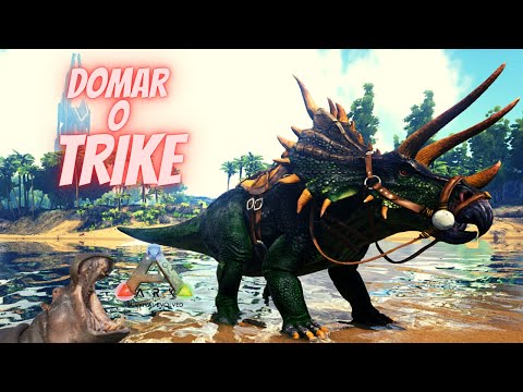 Como domar Trike (triceratops) - Ark Survival Evolved