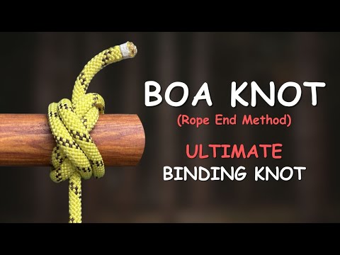How to Tie the Boa Constrictor Knot (Rope End Method)