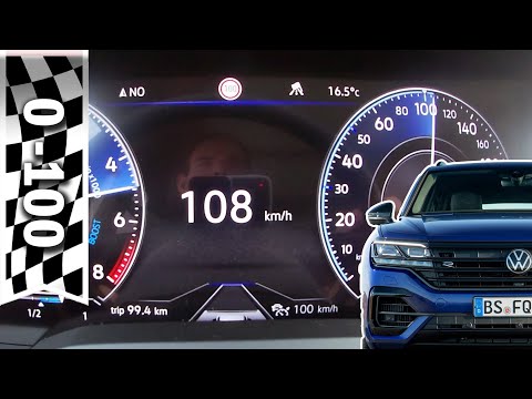 VW Touareg R & eHybrid 2021: 0-100 km/h, Sound / Acceleration 0-60 mph