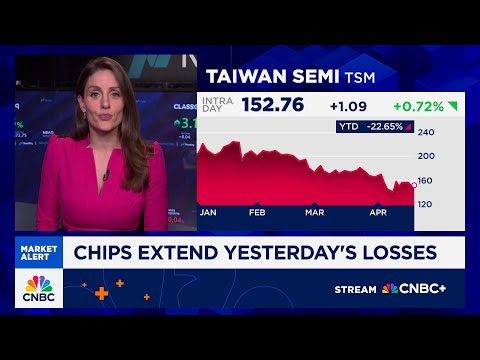 Chip stocks extend sell-off