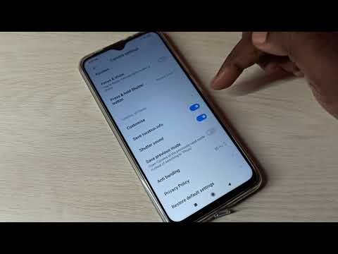 Redmi Note 5G : Disable Camera Location tagging | Disable Location Tracking via photo / image
