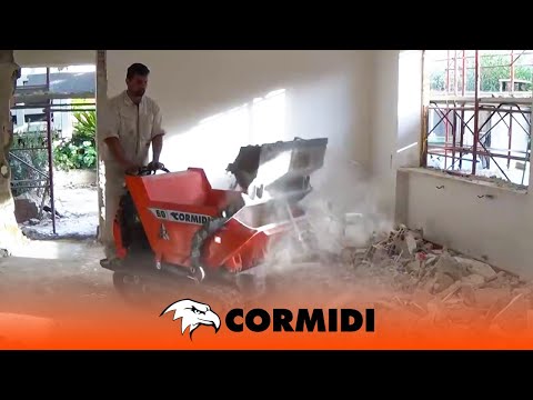 Self-charging crawler motor minidumper C60 | Cormidi