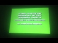 Green Warnings And 1988 Walt Disney Classics Logo