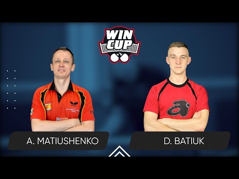 13:00 Andrii Matiushenko - Dmytro Batiuk 25.02.2025 WINCUP Master. TABLE 1
