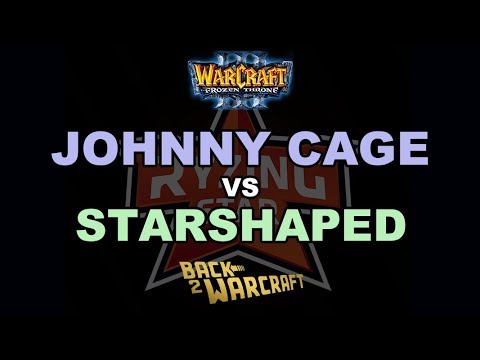 WC3 - Ryzing Star Cup #2 - SF: [HU] JohnnyCage vs. StarShaped [NE]
