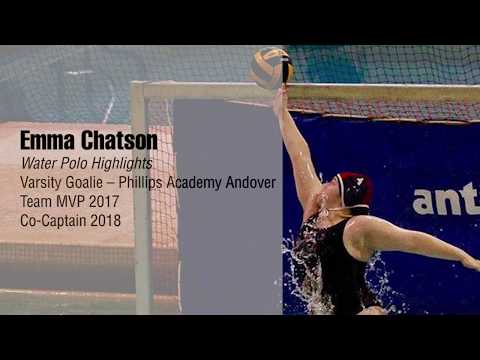 Emma Chatson - Water Polo Highlights