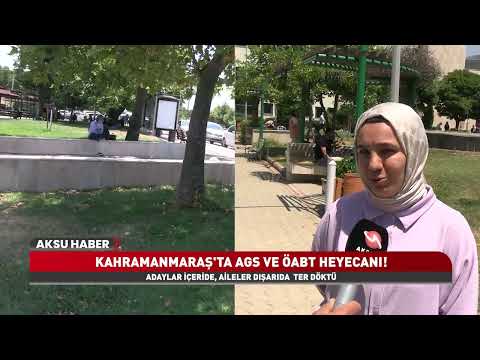 Kahramanmaraş'ta AGS ve ÖABT Heyecanı! Öğretmen Adayları Sınav Sonrası İlk Yorumlarını Yaptı