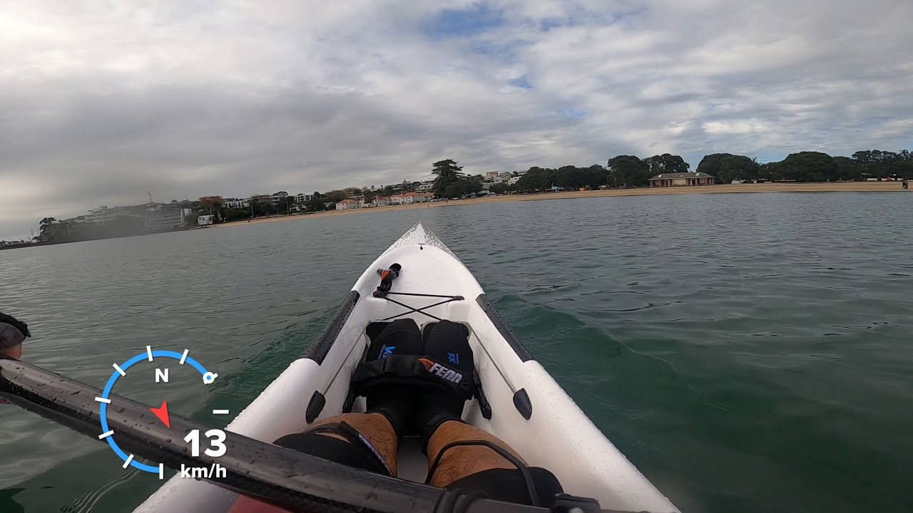 Daily surf ski paddle - Fennix Swordfish S