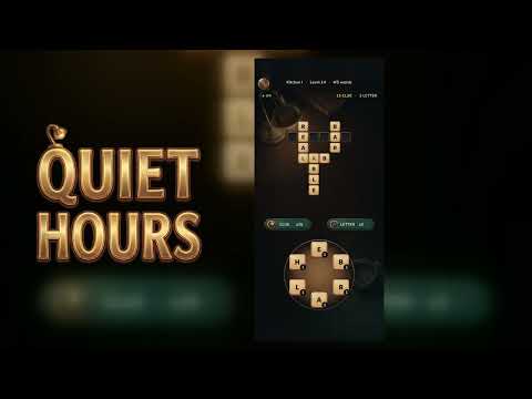 Quiet Hours: Word Puzzle video thumbnail