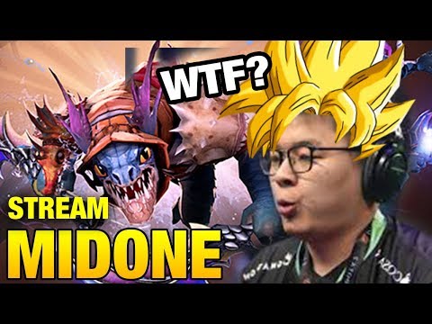 MIDONE INVOKER vs 6 Minutes Godlike Slark - Midone Stream Moments #1