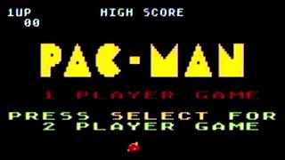 Pac-Man Atari 8 Bit Gameplay 400 800 XL XE