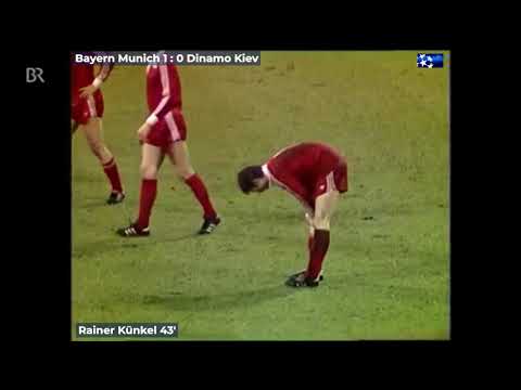 Bayern Munich - Dinamo Kiev 1 match 1/4 finale Copa Europe Champions 1976/1977