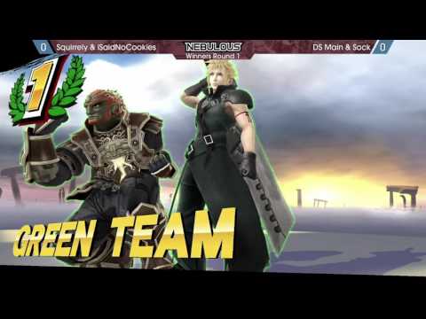Nebulous Prime Sm4sh Doubles #74:  - Winners Round 1: Squirrely & iSaidNoCookies vs. DS Main &