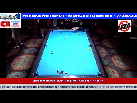 Jeremy Scotchell V Cody Broadwaway  - Franks Hotspot - Morgantown WV - 7/29/23