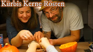 Kürbiskerne Rösten