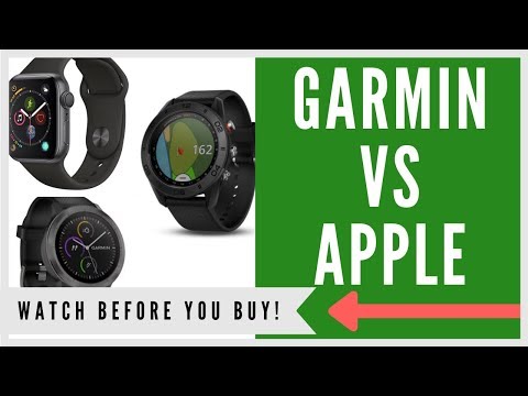 ✅ BEST GOLF WATCH: GARMIN S60 vs FENIX 5 vs APPLE WATCH vs VIVOACTIVE 3