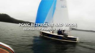 preview picture of video 'PGNiG Bezpiecznie Nad Wodą Delphia CUP 2011 Polańczyk'