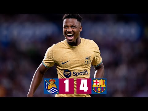 REAL SOCIEDAD 1-4 BARÇA | LALIGA 2022/23 MD2