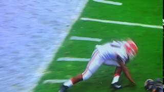 Nick Chubb UGA-Tennessee knee injury