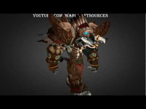 Tauren Druid Tier 6 armor set - T6 - Thunderheart Regalia / Raiment / Harness