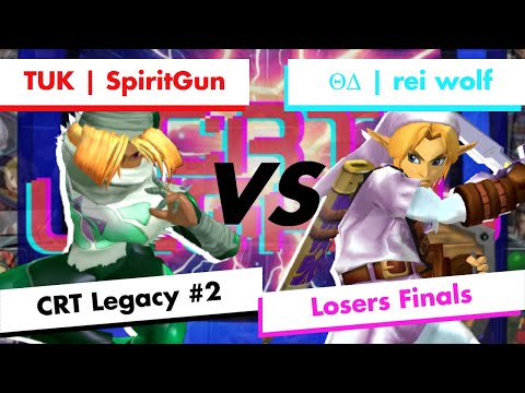 SpiritGun (Sheik) vs rei wolf (Link) | Losers Finals | CRT Legacy #2