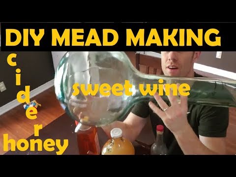 DIY Making Mead. Apple Cinnamon Cider