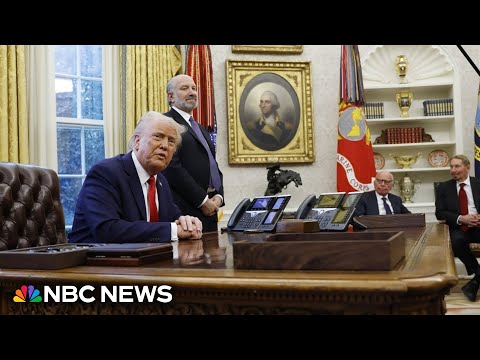 特朗普暫停對加拿大和墨西哥徵收關稅以換取加強邊境安全 (Trump pauses tariffs on Canada and Mexico in exchange for ramped up border security)