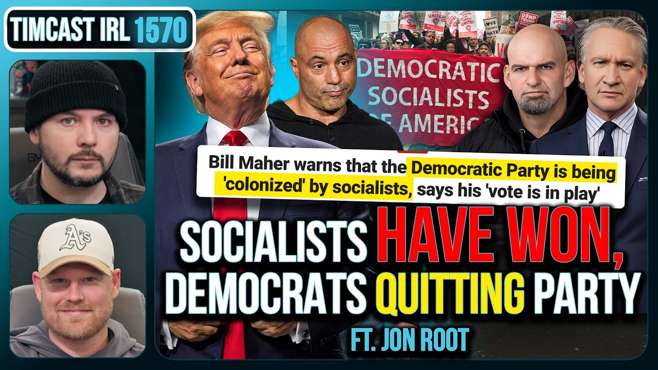 Socialists HAVE WON, Democrats QUITTING Party | Timcast IRL