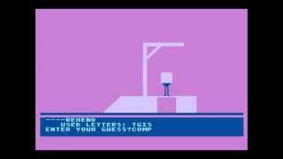 Hangman V3.0 for the Atari 8-bit family