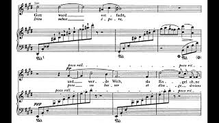 Oh! Quand je dors (F. Liszt) Score Animation